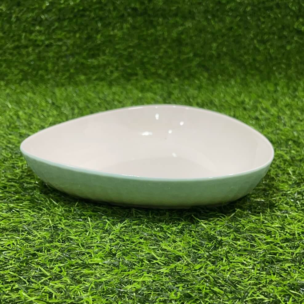 Plato blanco triangulo 51255-132