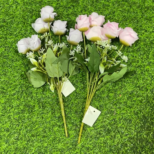 Flor artificial de rosa 1pc 51236-48