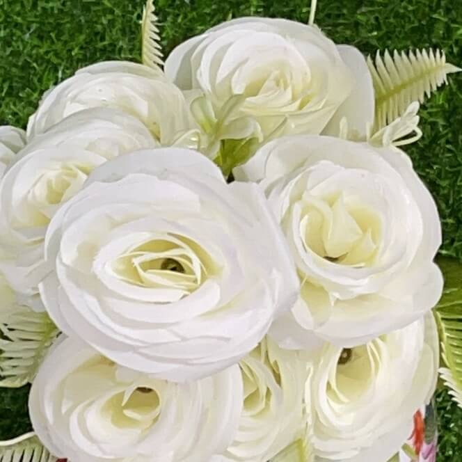 Flor articifial rosa 51016-66