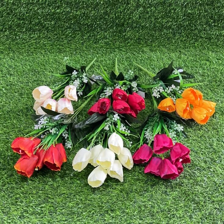 Flor articifial tulipan 51016-73