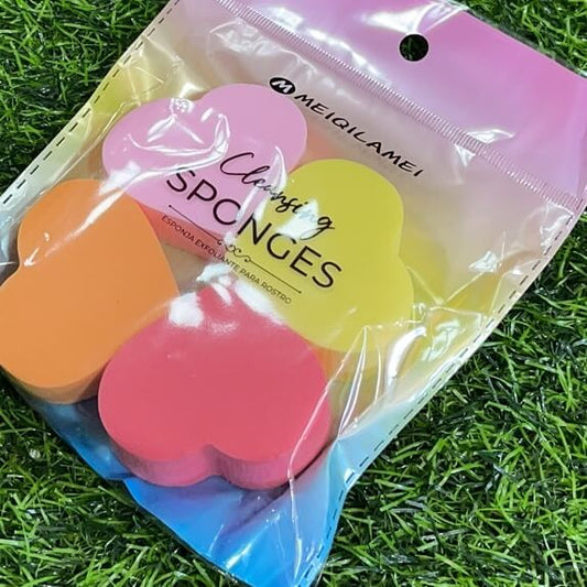 Esponjas d/corazon 4pcs 51274-19