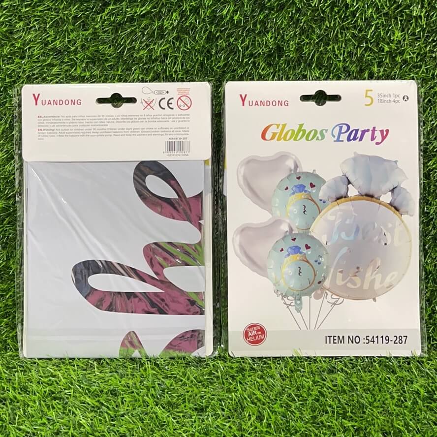 Globos best wish 5pc 54119-287