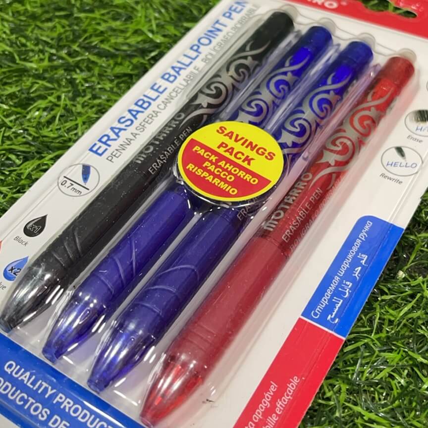 Lapicero borrable 4pcs mc006-7