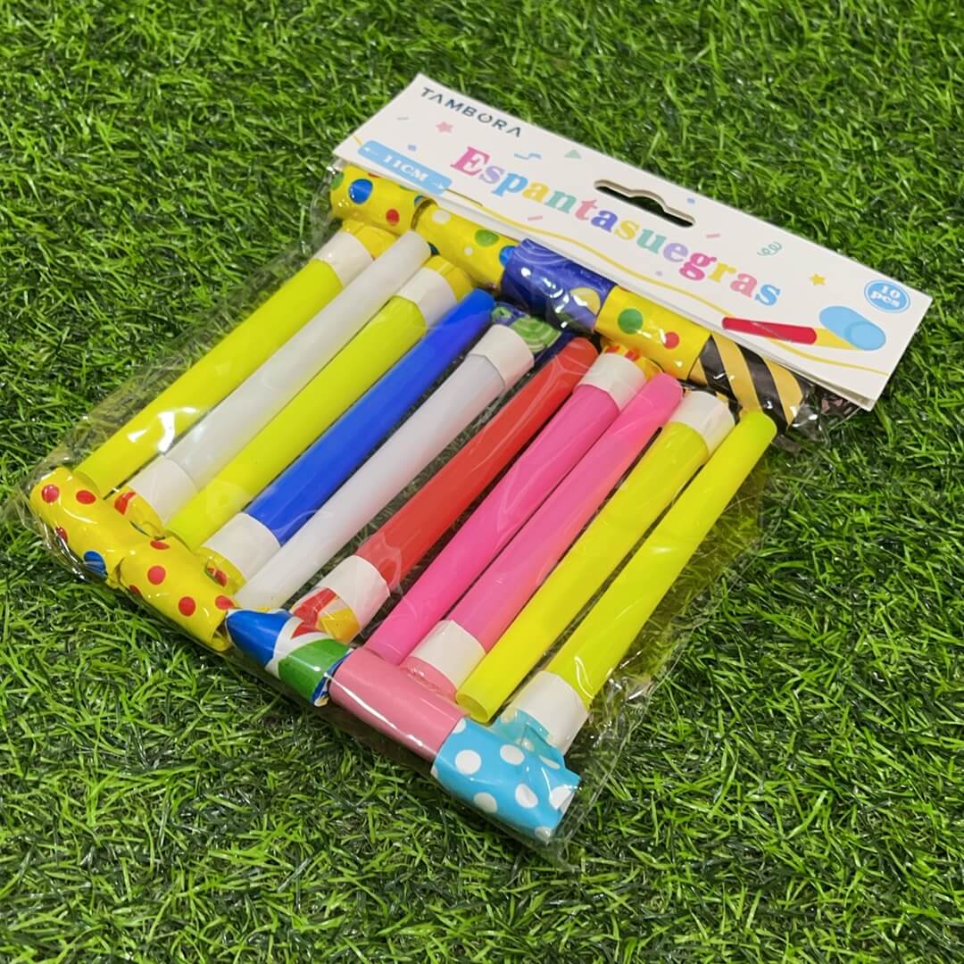 Soplador p/fiesta 10pcs 90118-284