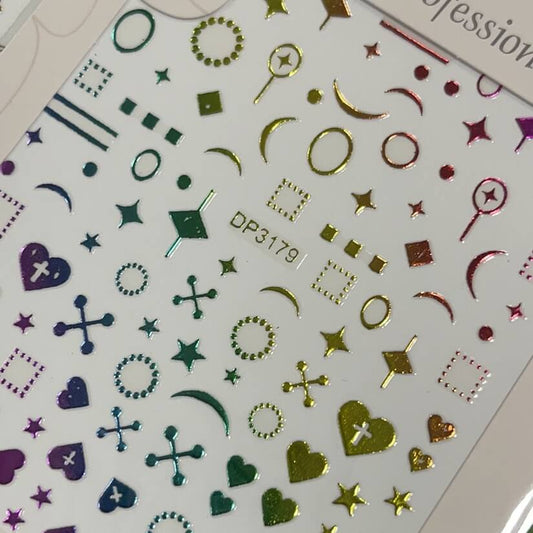 Sticker p/unas 51084-15