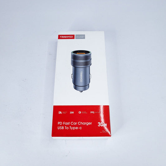 Cargador para auto pd*qc 3.0 metal