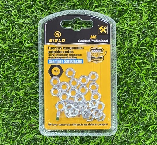 Tuercas exagonales m6 20559-34