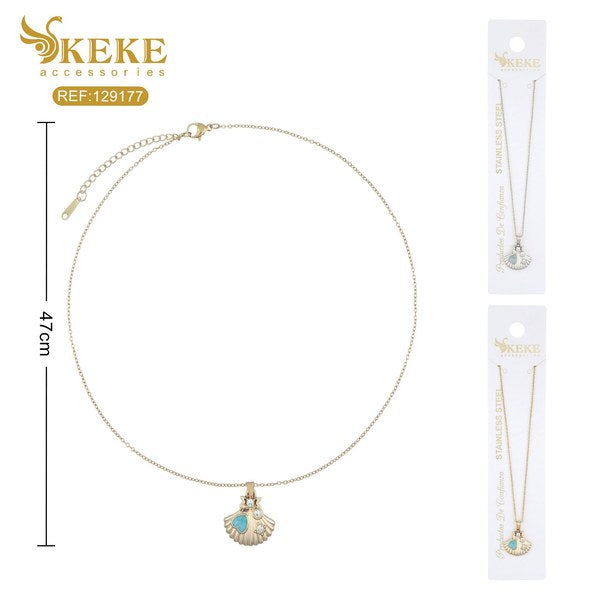 Collar dama acero