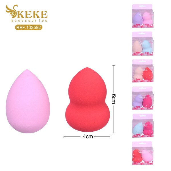 Esponja de maquillaje 2pcs