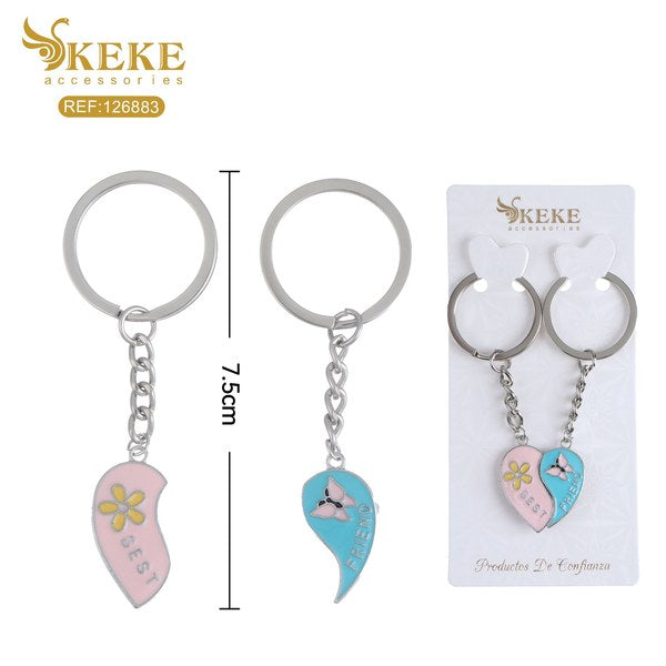 Llavero de pareja 2pcs