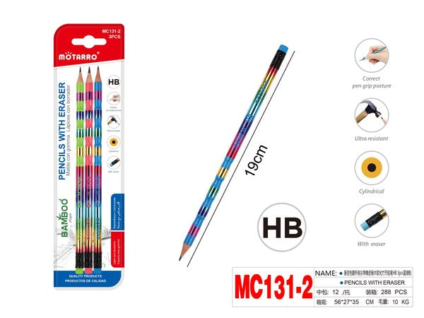 Lapiz 3pcs mc131-2