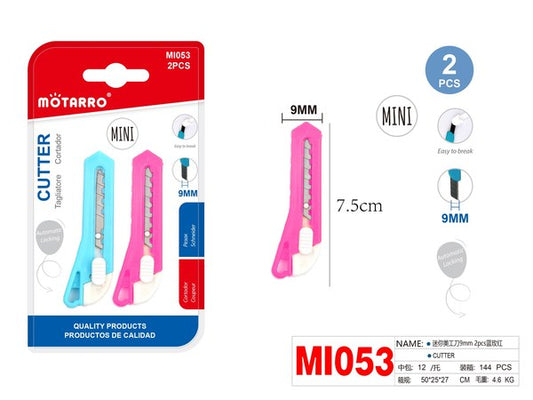 Mini cuter 9mm 2pcs mi053