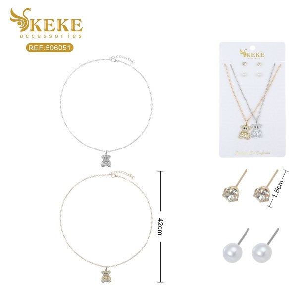 Set de joyas 4pcs