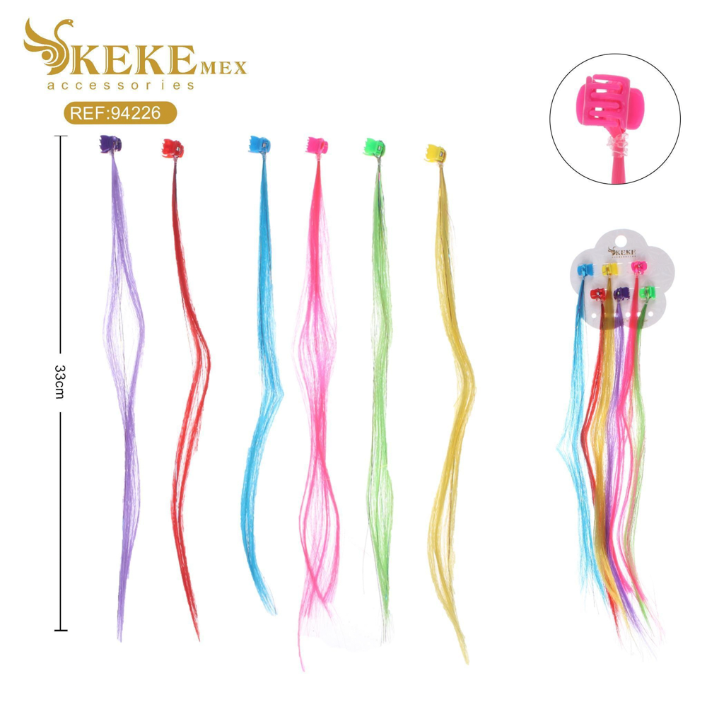 Extenciones con prensas 6pcs