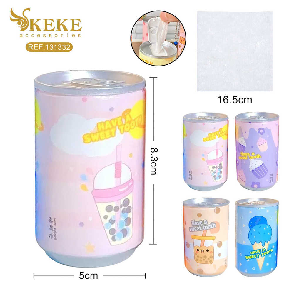 Toallitas humedas en lata 30pcs