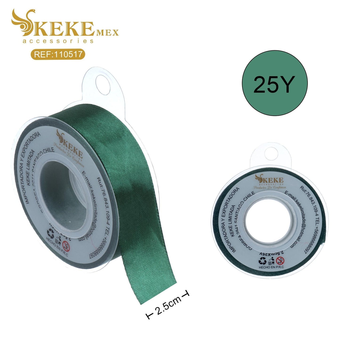Cintas 2.5cm*25y