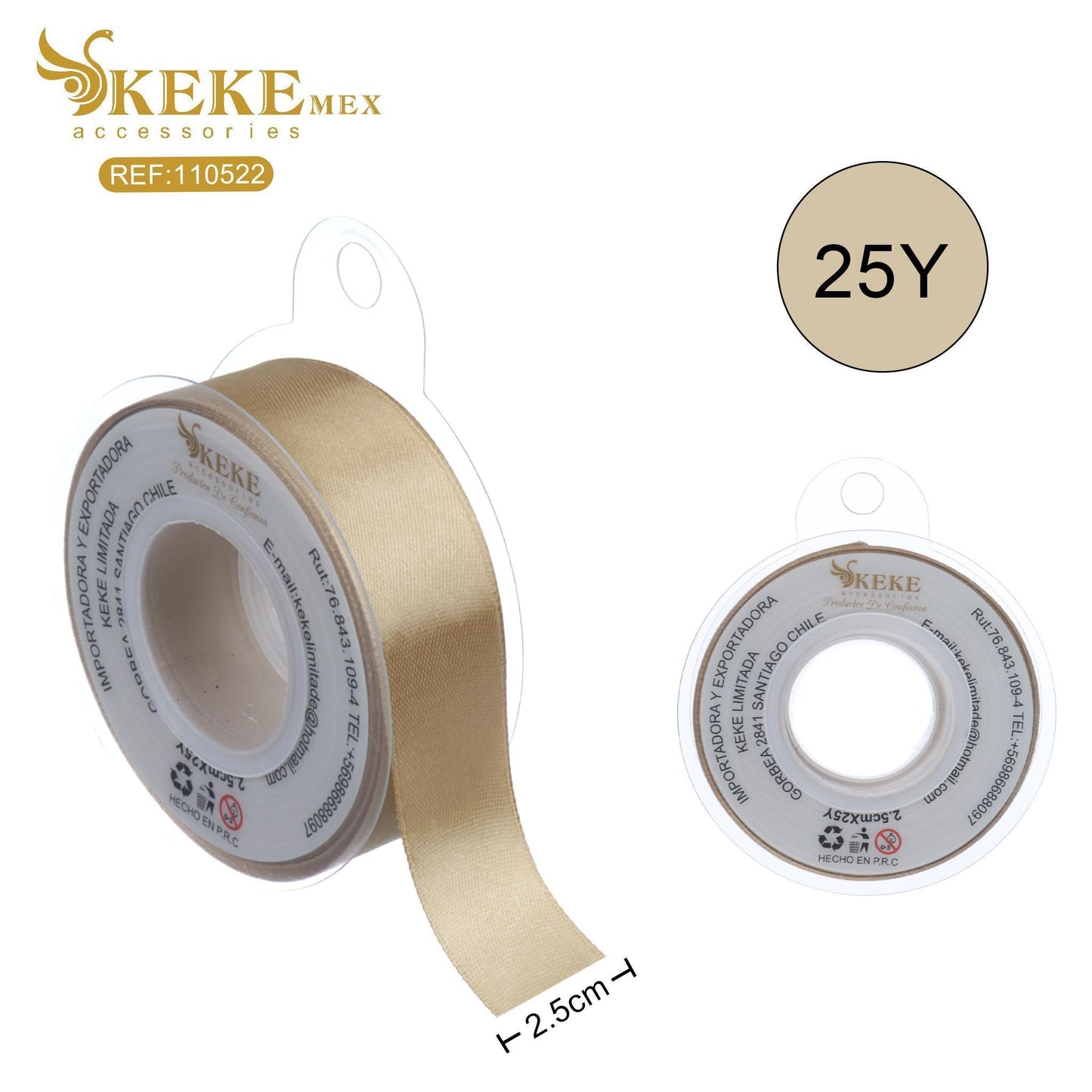 Cintas 2.5cm*25y