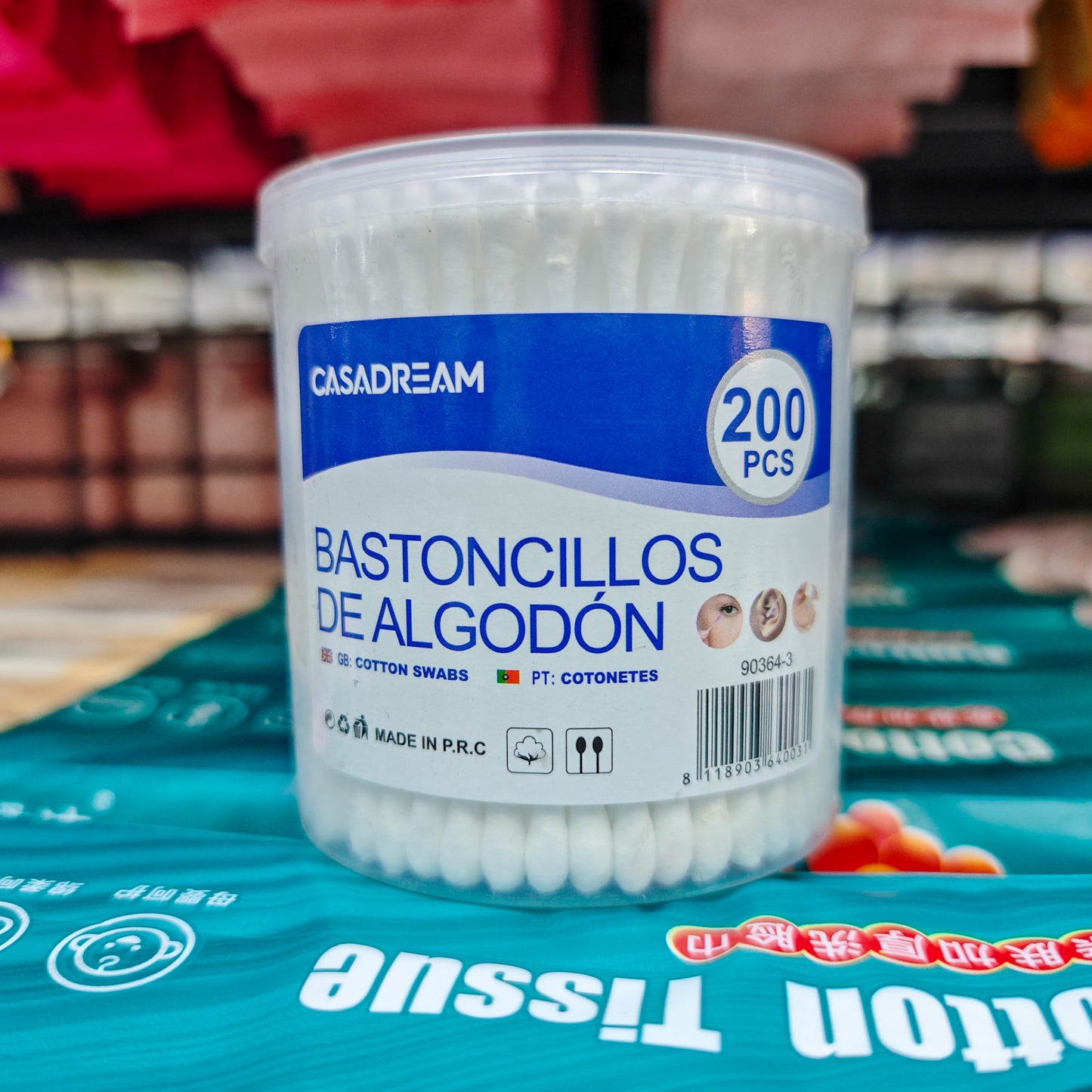 Aplicadores redonda 200pcs90364-3