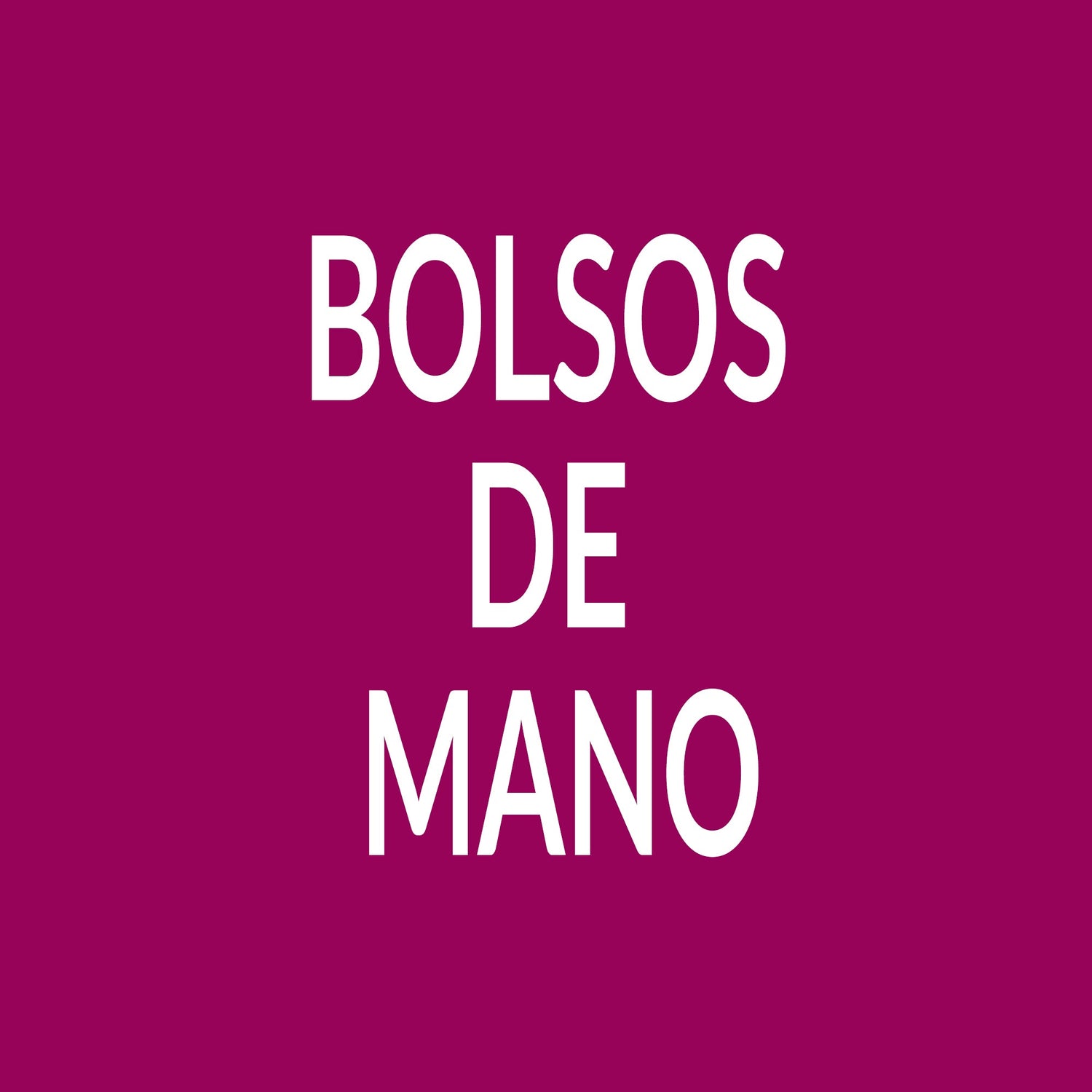 Bolsos de mano