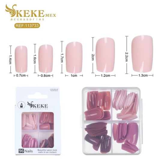 Una postiza 96pcs