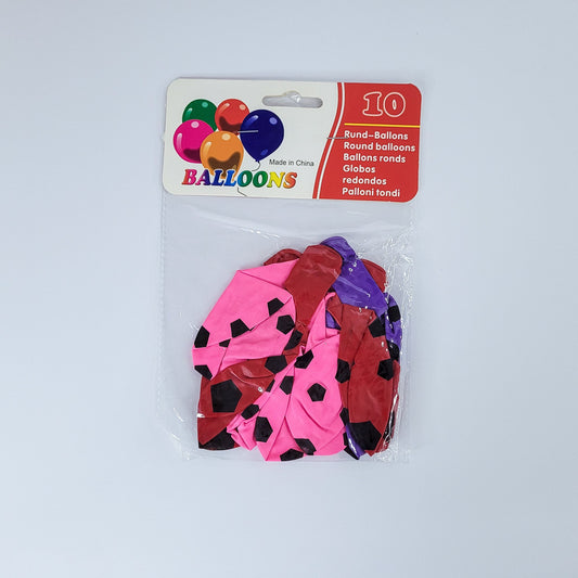 Of. globos decoradas futbol10pcs f06425