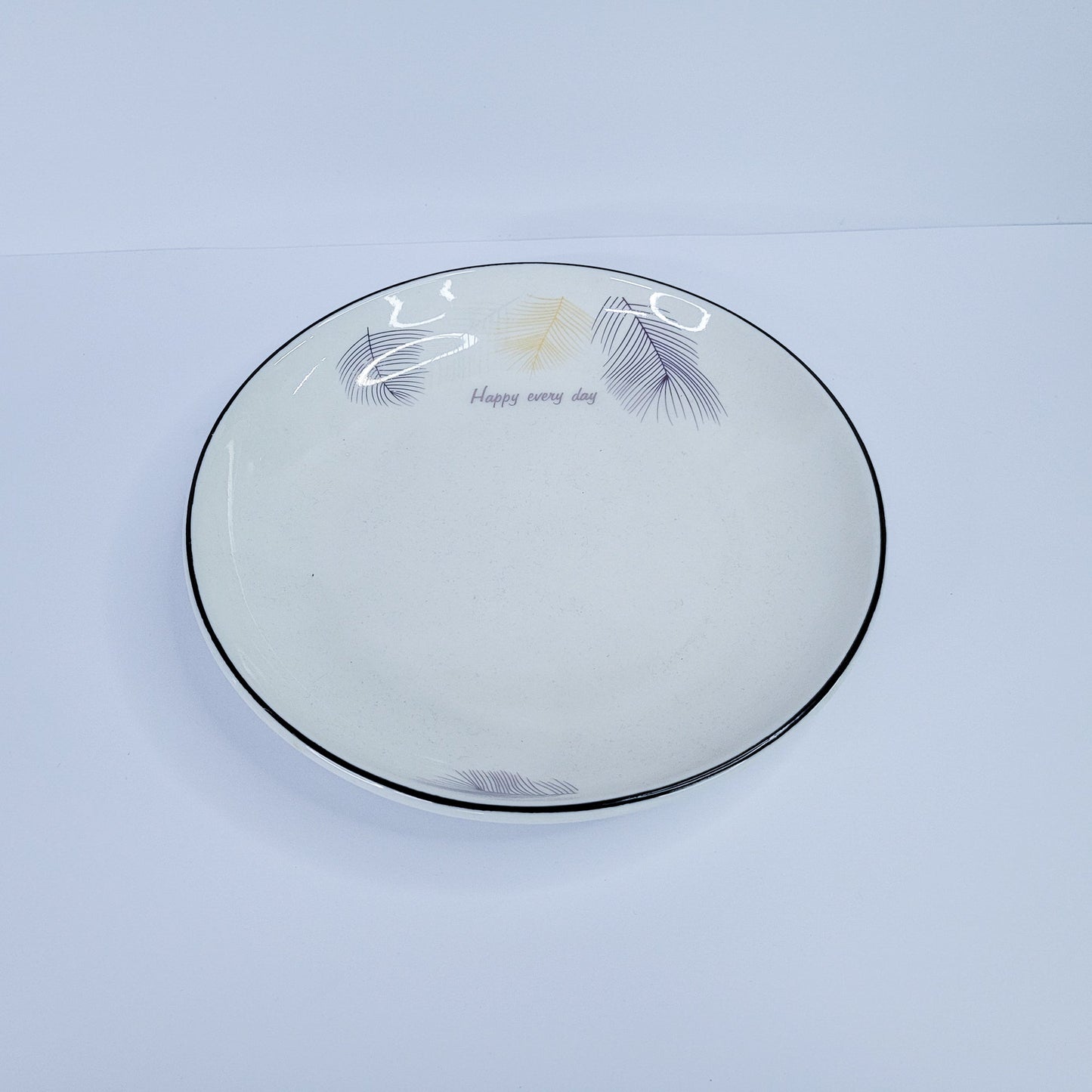 Plato d/hoja pino #8 10880