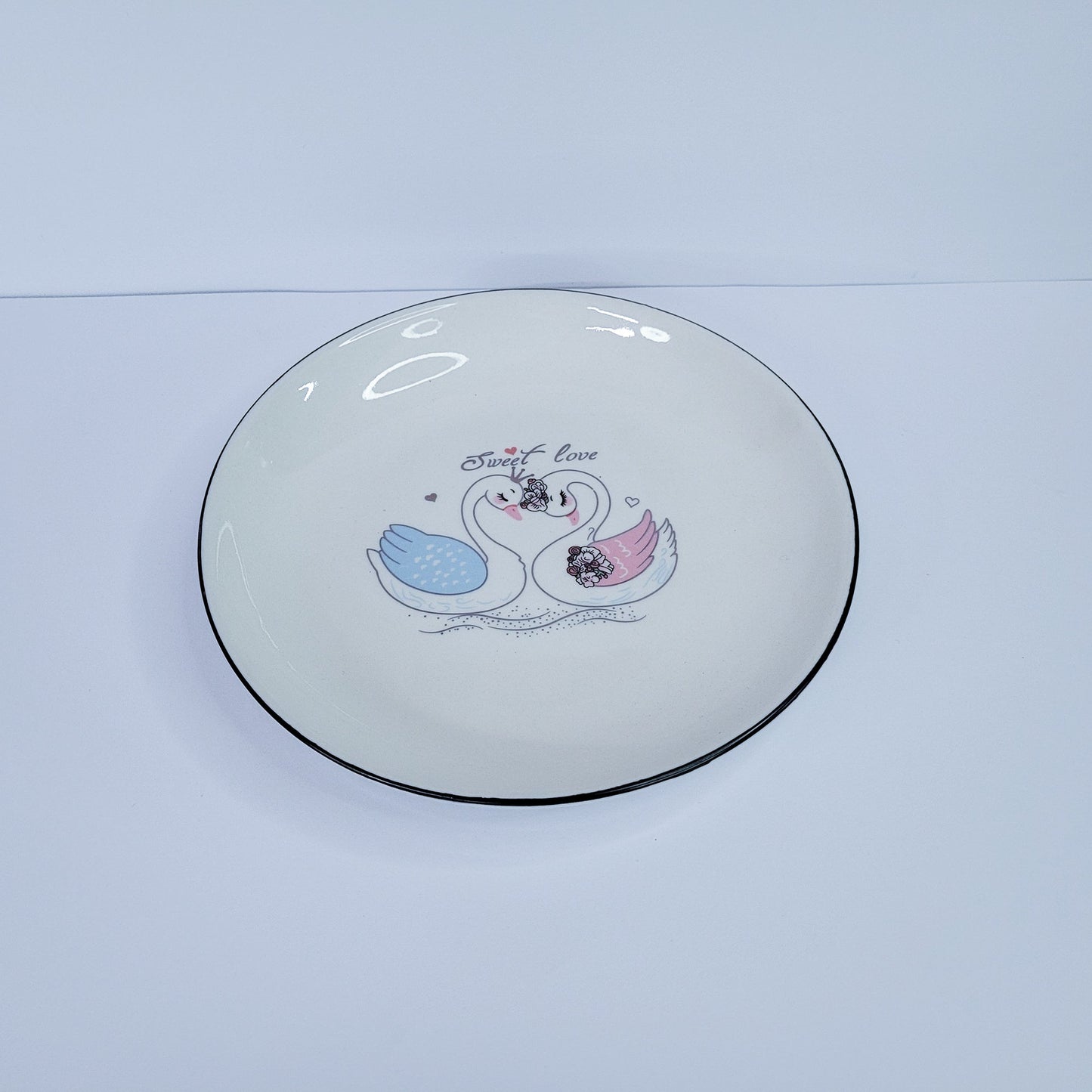 Plato d/cisnes #8 10907