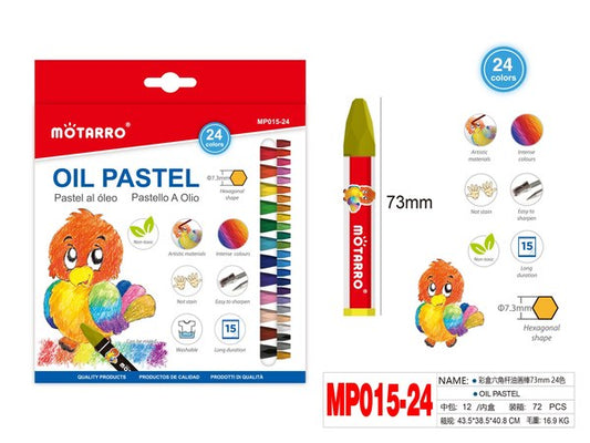Pastel a olio 24pcs mp015-24