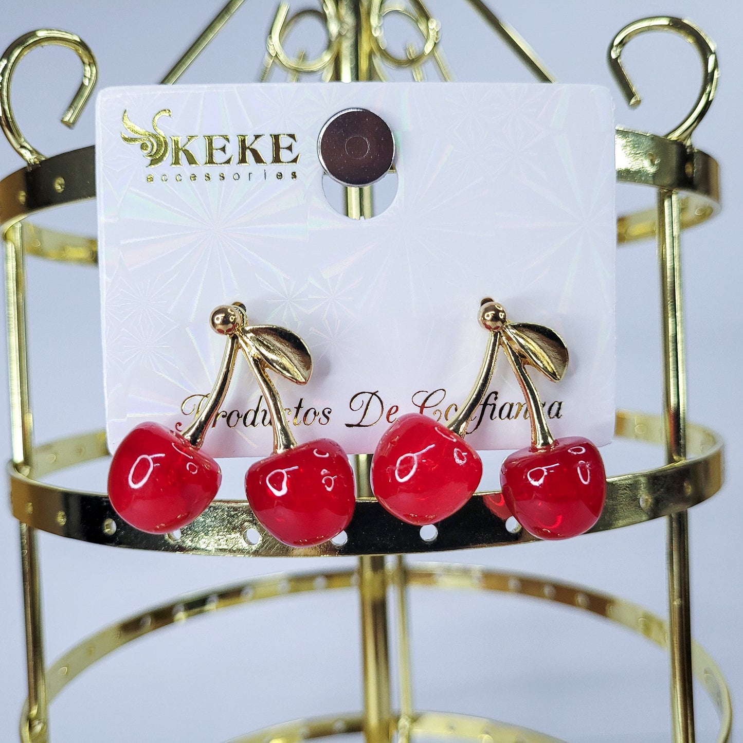 Aretes cereza