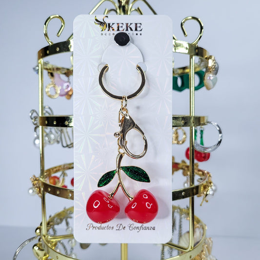 Llavero de cereza 9cm