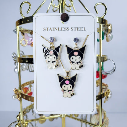 Collares de acero 45cmset decollares acero 2pcs