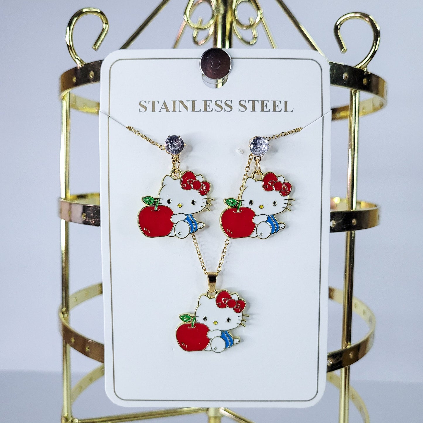 Set de collares acero 2pcs