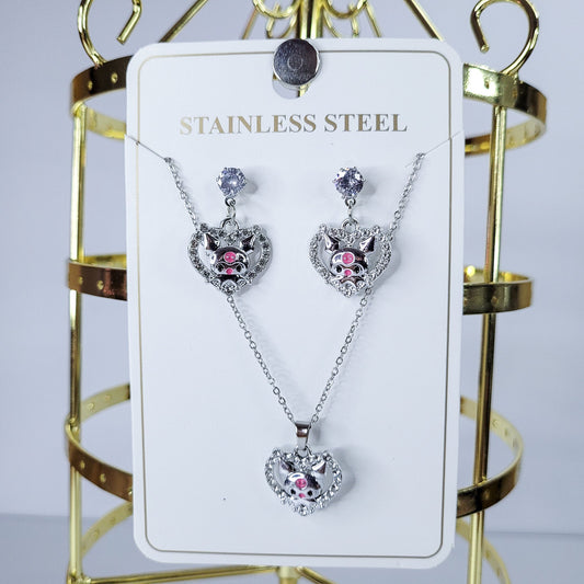 Set de collares acero 2pcs