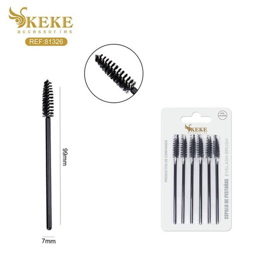 Cepillo para pestanas 6pcs