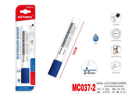 Marcador de pizarra azul mc037-2