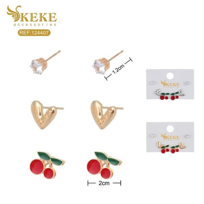 Set de aretes