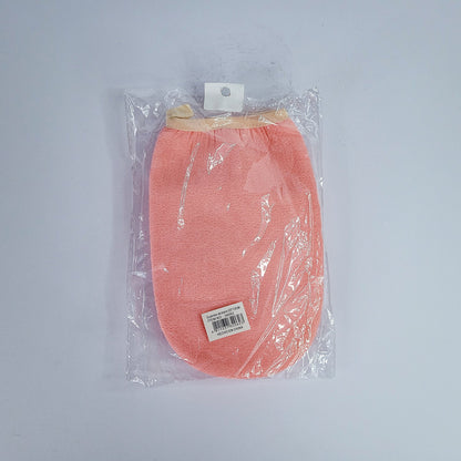 Guante con esponja exfoliante