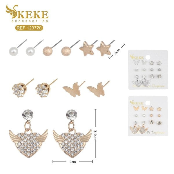 Set de aretes 6pcs
