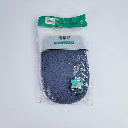 Guante con esponja exfoliante