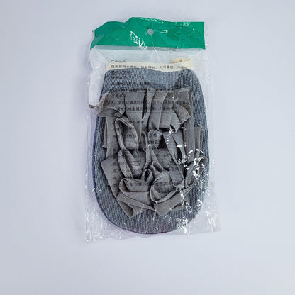 Guante con esponja exfoliante