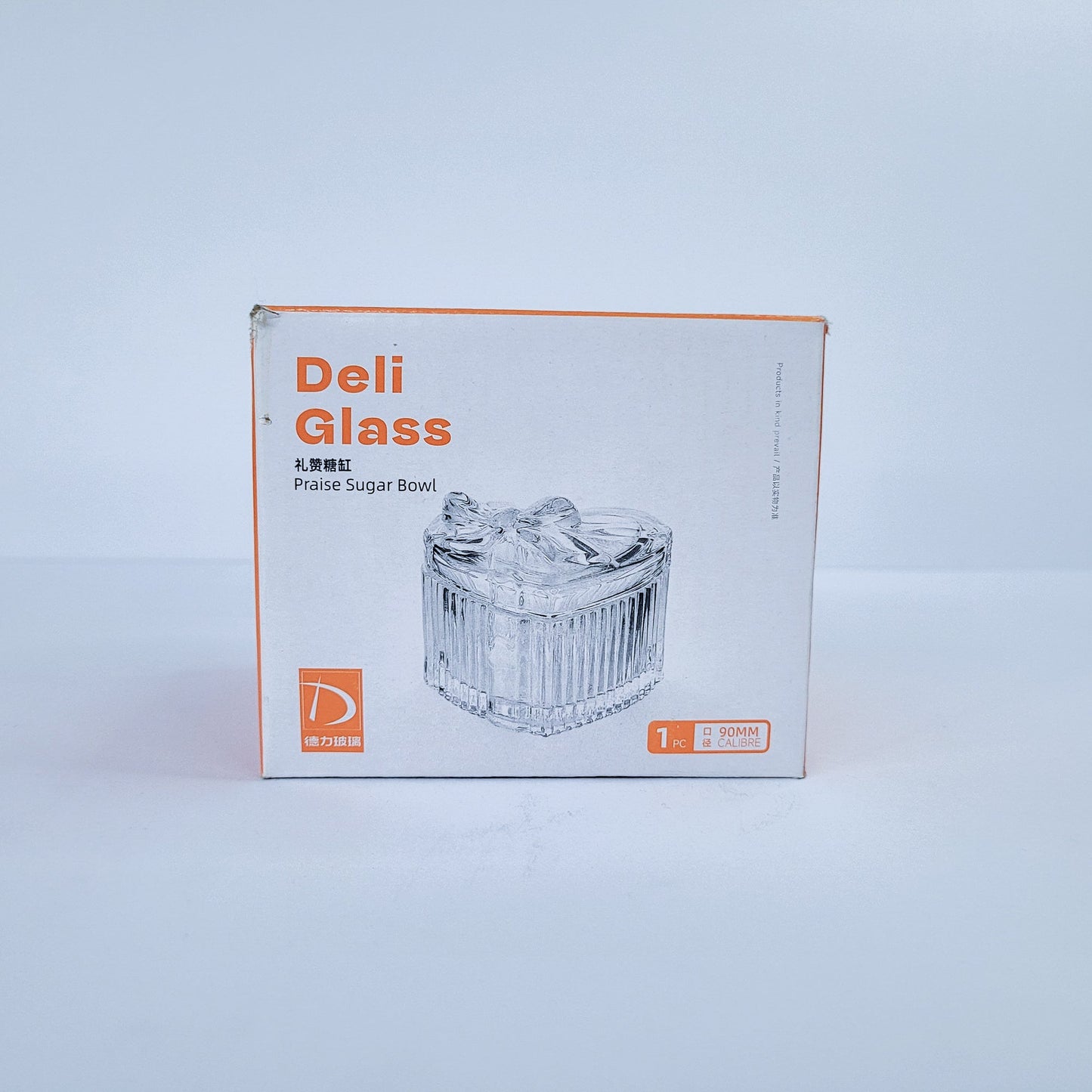 Azucarera vidrio corazon3735371-46 cj/48pcs