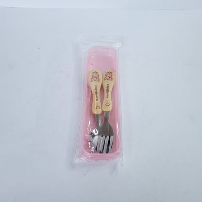 Cubiertos para lonchera capybara