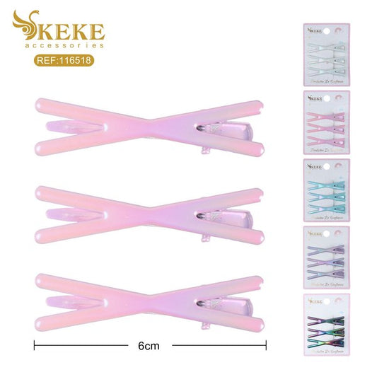 Set de pinches 6cm 3pcs
