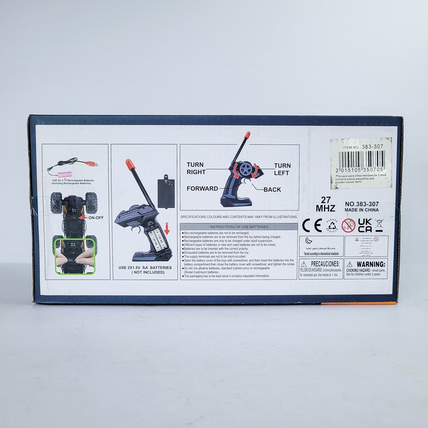 Jug. vehiculo control 383-307