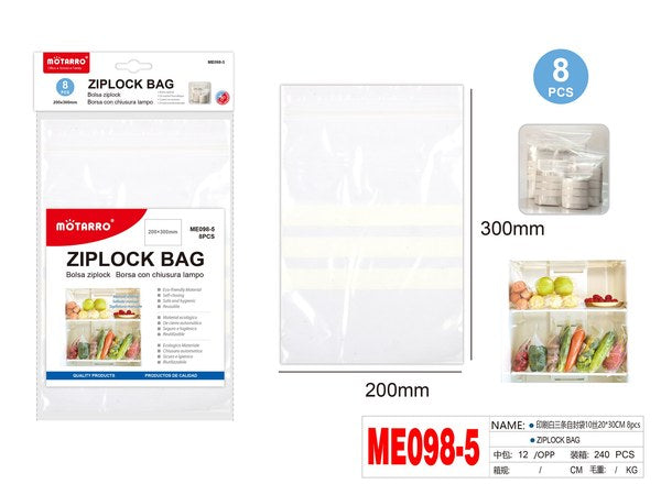 Me098-5 bolsas de ziploc