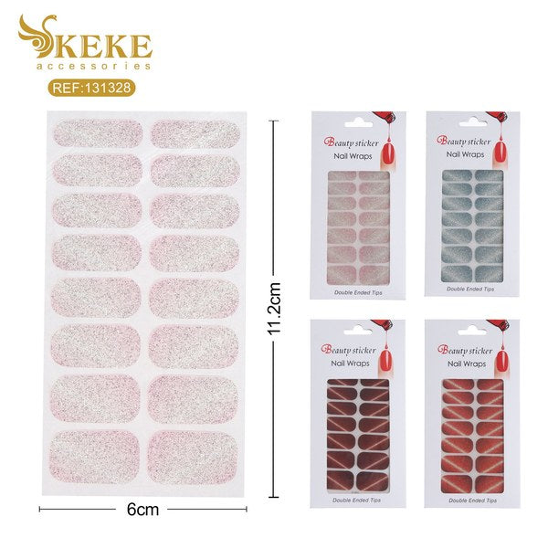 Pegatinas de gel de unas