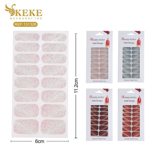 Pegatinas de gel de unas