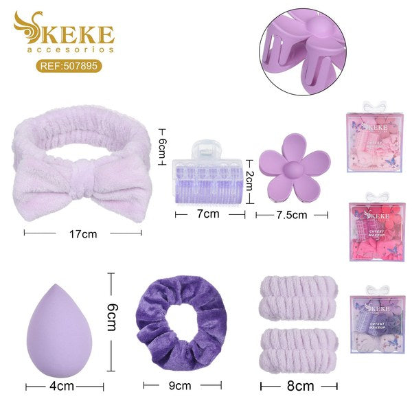 Set de vincha para skincare