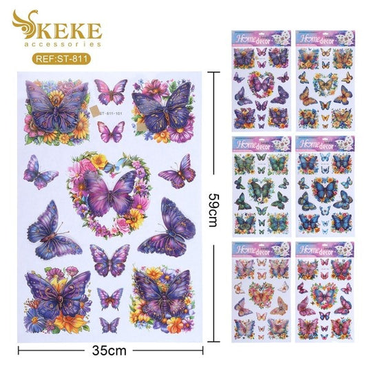 Sticker mariposa