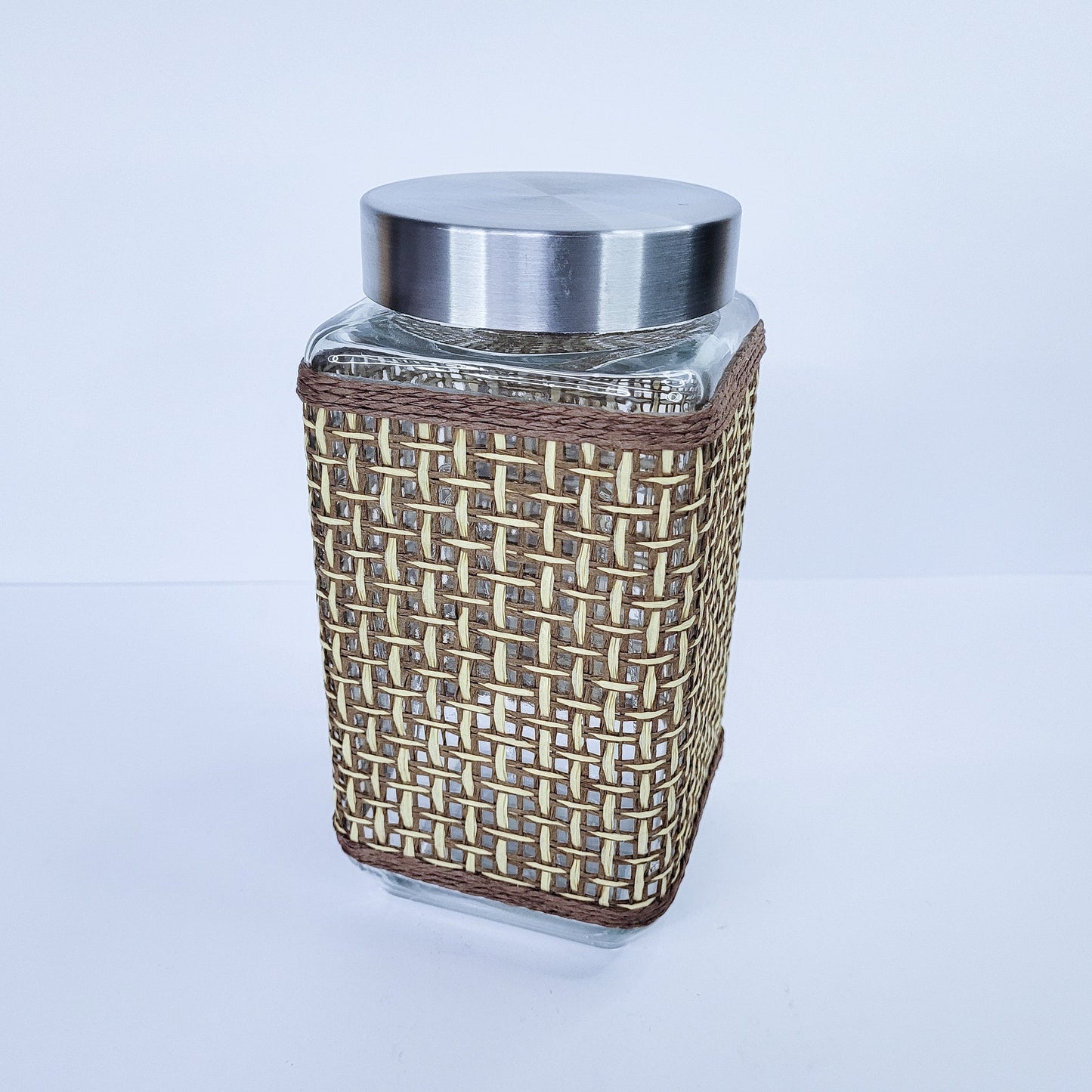 Recipiente cuadrada c/diseno+gde 51085-6